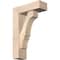 Ekena Millwork Balboa Block Smooth Bracket w/ Offset Brace, Douglas Fir, 5 1/2"W x 16"D x 24"H BKT0604X16X24BOA05SDF - alternate 1